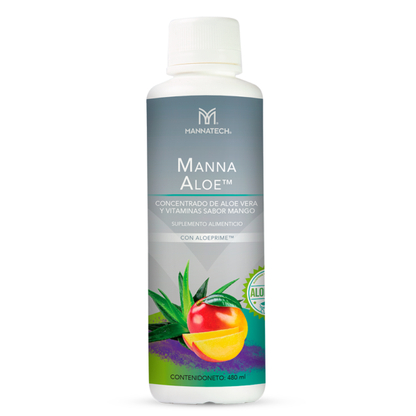 MANNAALOE® SABOR MANGO CON ALOEPRIME™ (480 ML)