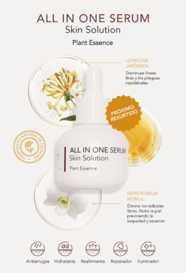 ALL IN ONE SERUM Skin Solution Plant Esscence