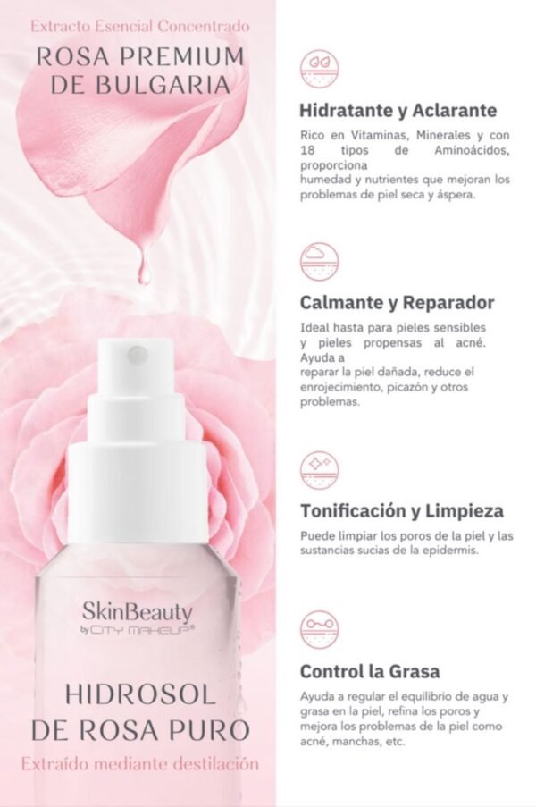 HIDROSOL ROSE SPRAY - Imagen 2